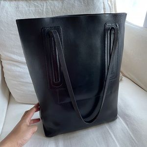 Rick Owens horse leather tote bag